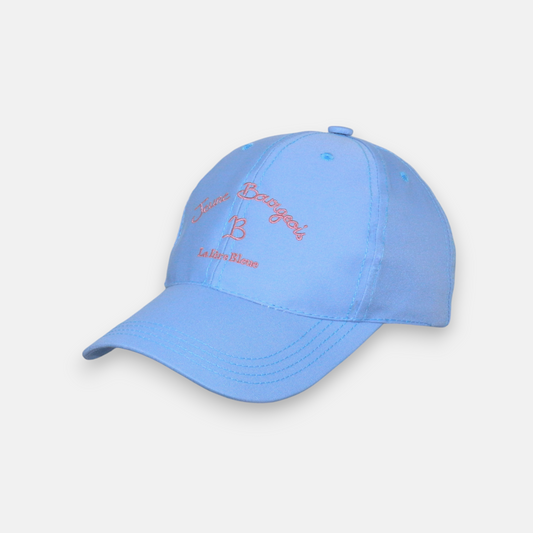 LA IÈRE BLEUE- CASQUETTE BLEUE ET ROSE